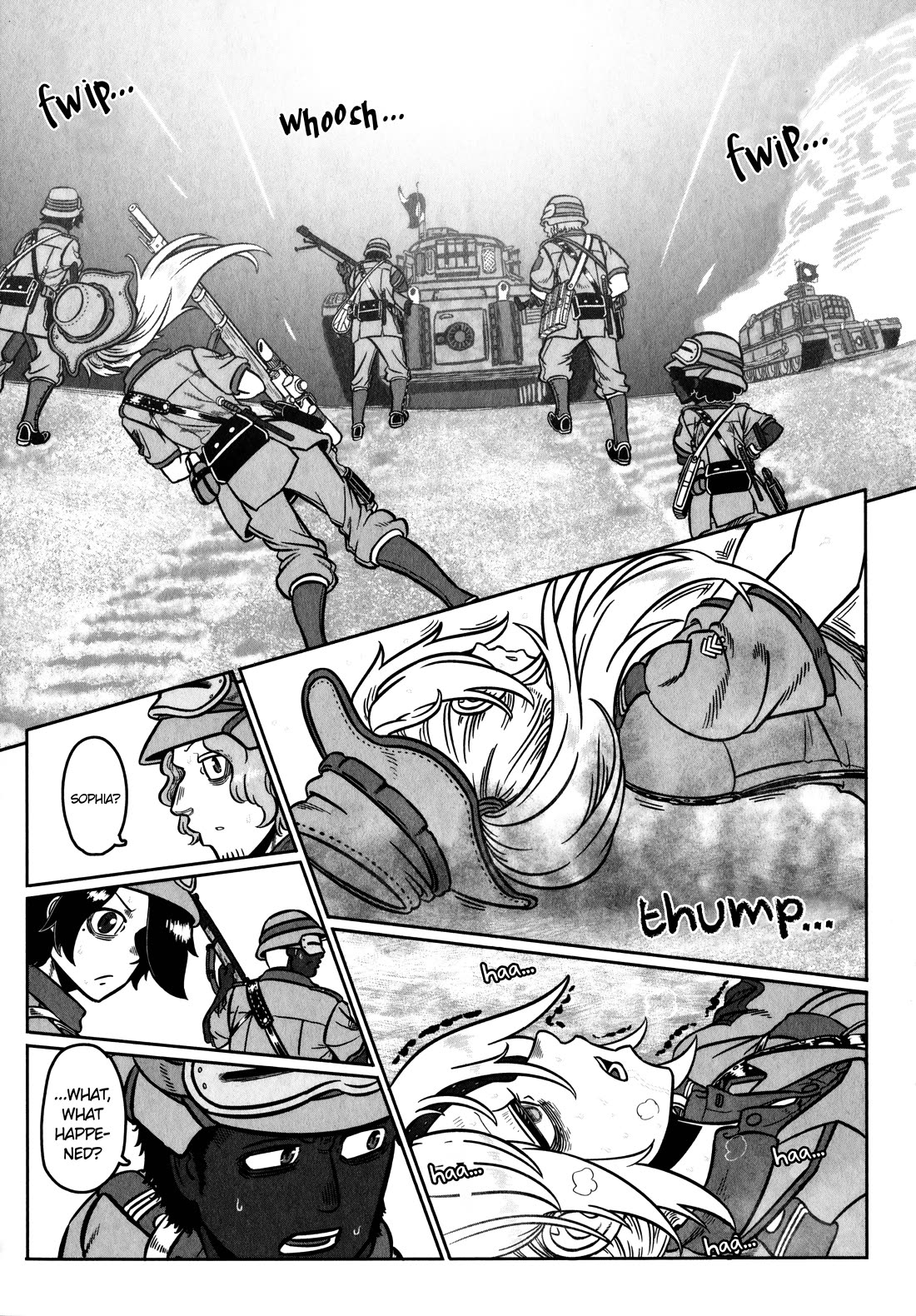 Groundless - Sekigan no Sogekihei Chapter 33 page 5 - Chapter 33: Castle of Sand and Shimmering Flames
