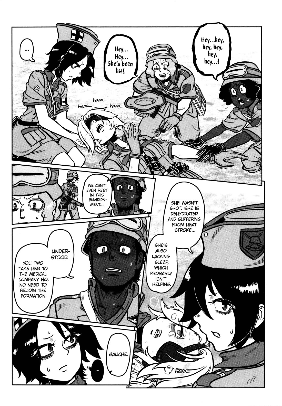 Groundless - Sekigan no Sogekihei Chapter 33 page 6 - Chapter 33: Castle of Sand and Shimmering Flames