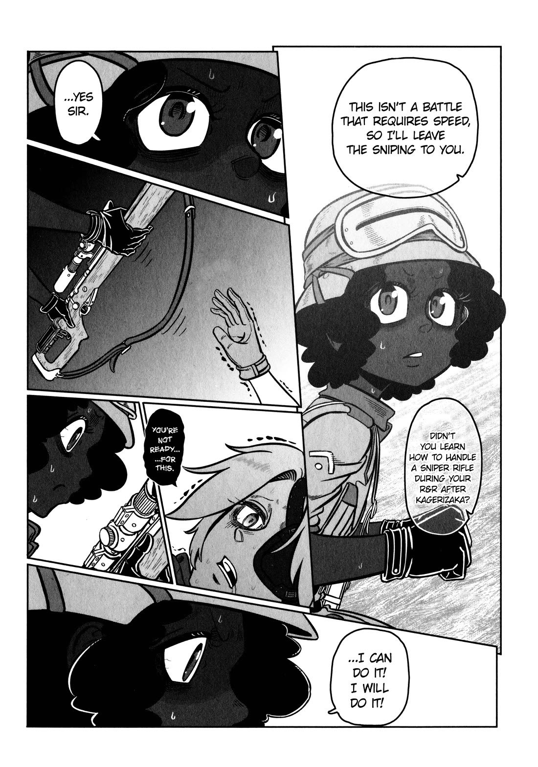 Groundless - Sekigan no Sogekihei Chapter 33 page 8 - Chapter 33: Castle of Sand and Shimmering Flames