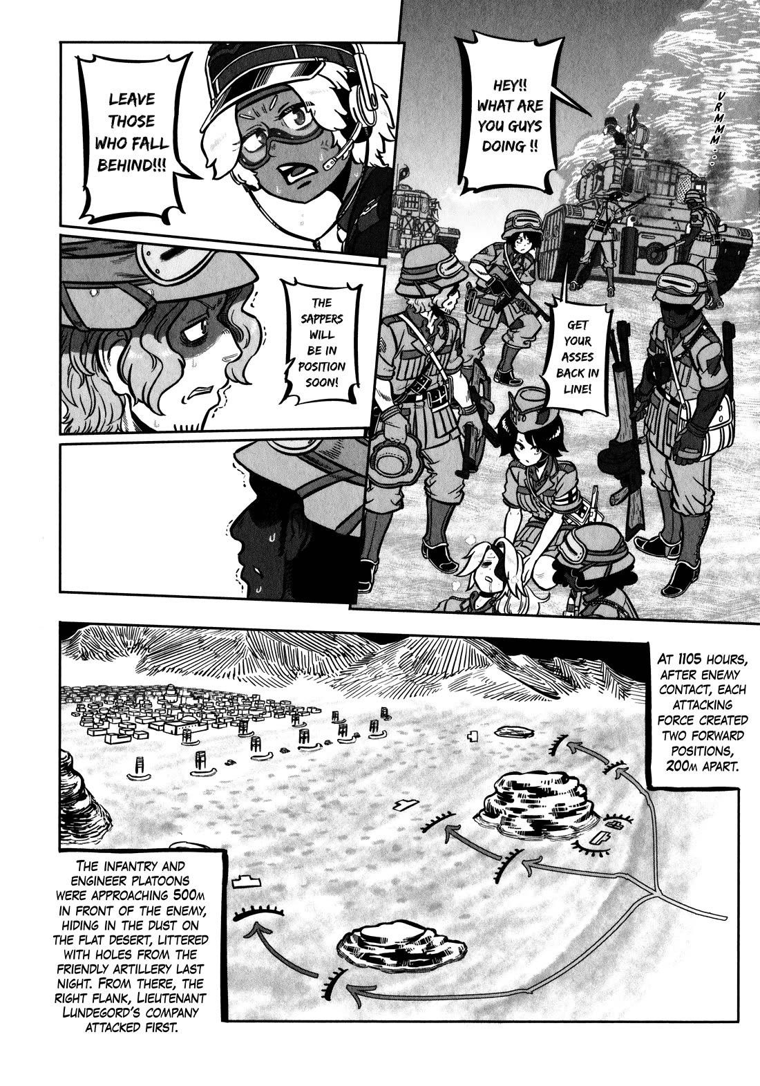 Groundless - Sekigan no Sogekihei Chapter 33 page 9 - Chapter 33: Castle of Sand and Shimmering Flames