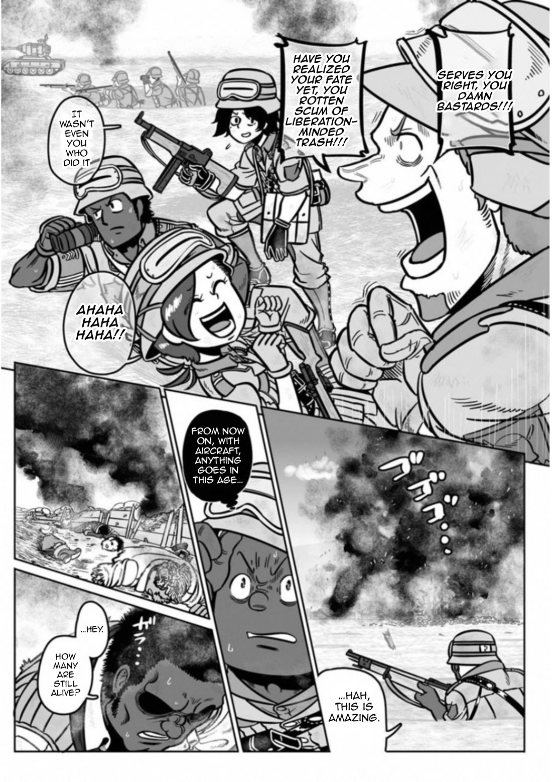 Groundless - Sekigan no Sogekihei Chapter 34 page 13 - Chapter 34: Beautiful Continental Breeze