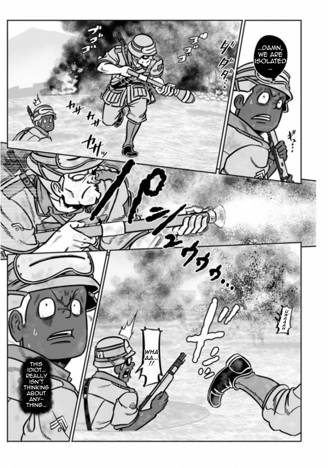 Groundless - Sekigan no Sogekihei Chapter 34 page 32 - Chapter 34: Beautiful Continental Breeze