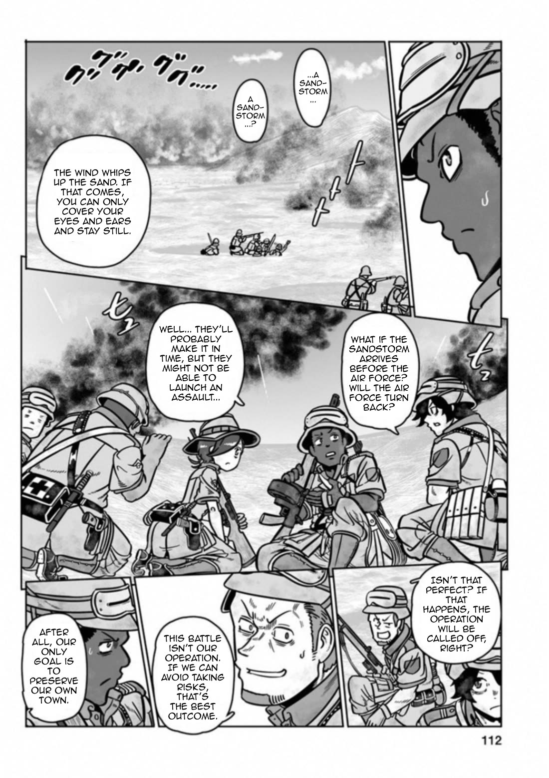 Groundless - Sekigan no Sogekihei Chapter 34 page 5 - Chapter 34: Beautiful Continental Breeze