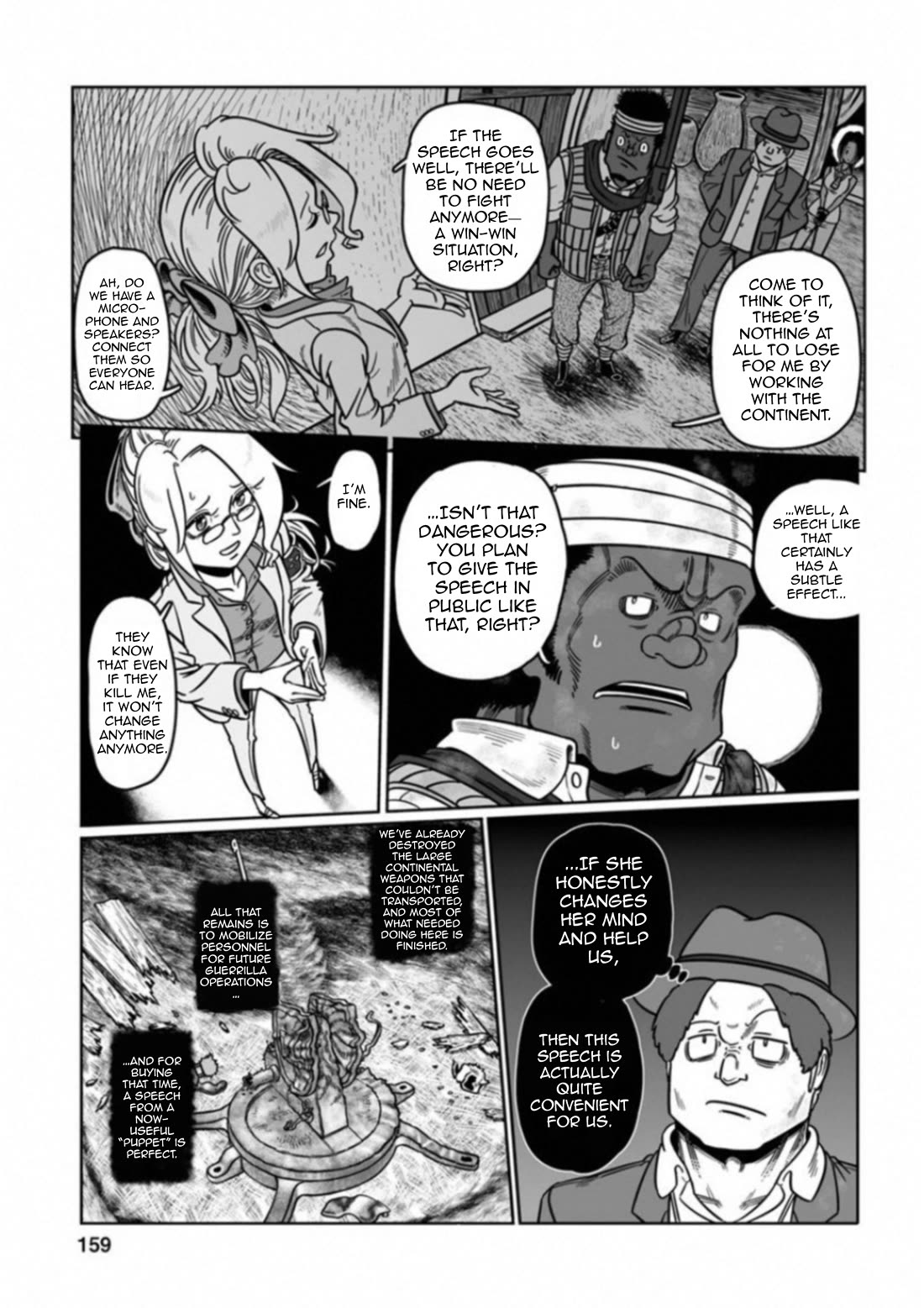 Groundless - Sekigan no Sogekihei Chapter 35 page 12 - Chapter 35: Enchanted By The Crimson Shoes