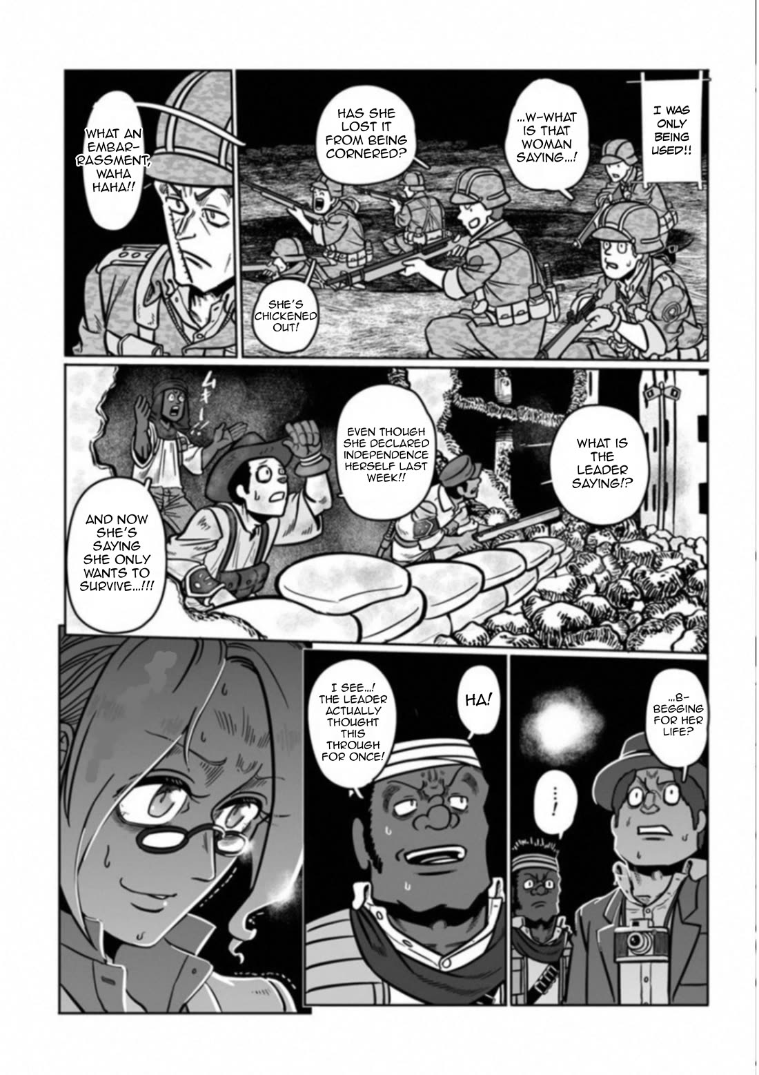 Groundless - Sekigan no Sogekihei Chapter 35 page 18 - Chapter 35: Enchanted By The Crimson Shoes