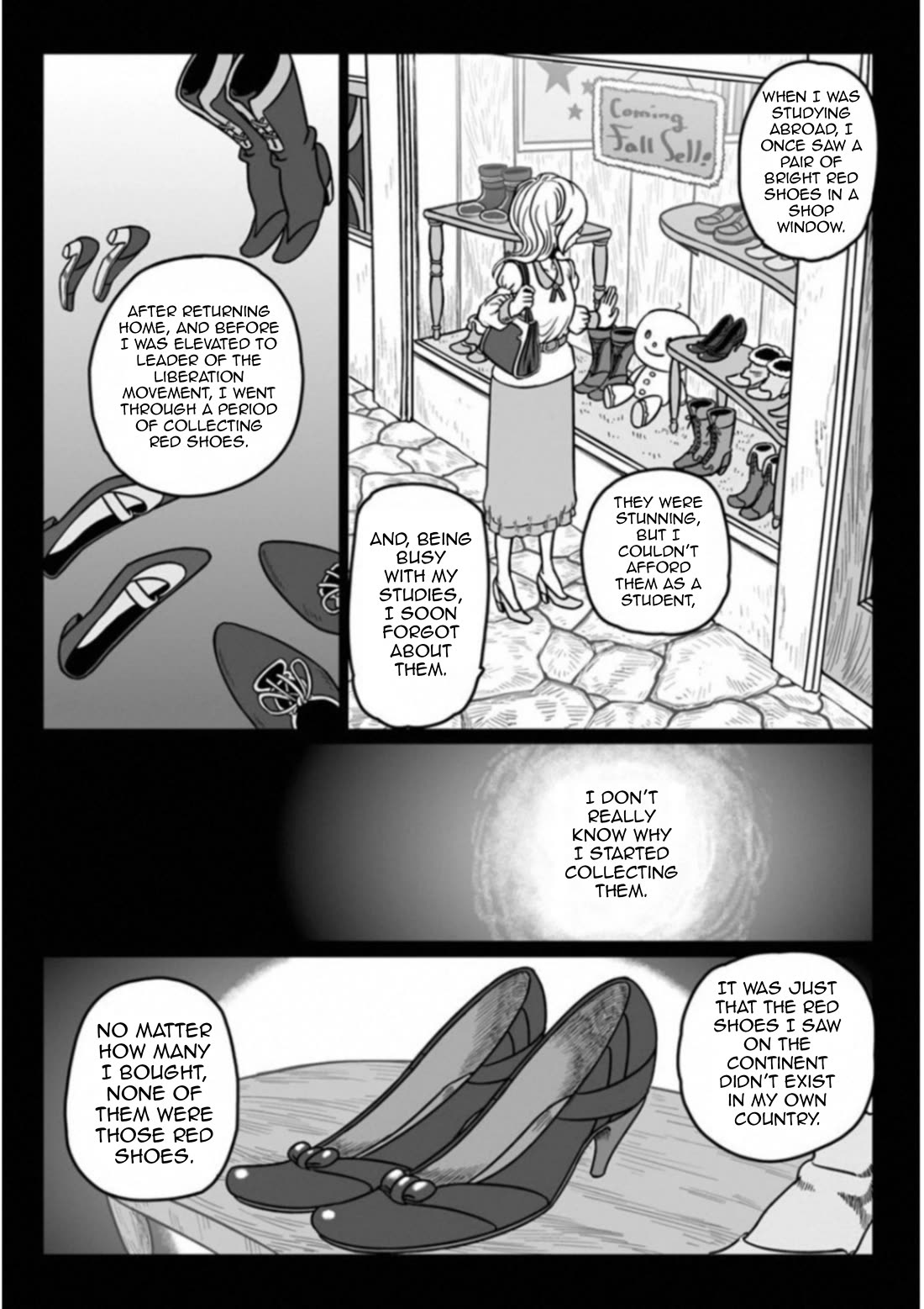 Groundless - Sekigan no Sogekihei Chapter 35 page 2 - Chapter 35: Enchanted By The Crimson Shoes