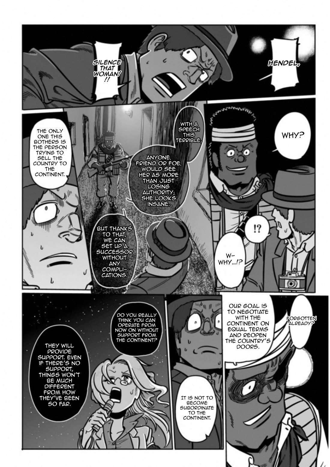 Groundless - Sekigan no Sogekihei Chapter 35 page 21 - Chapter 35: Enchanted By The Crimson Shoes