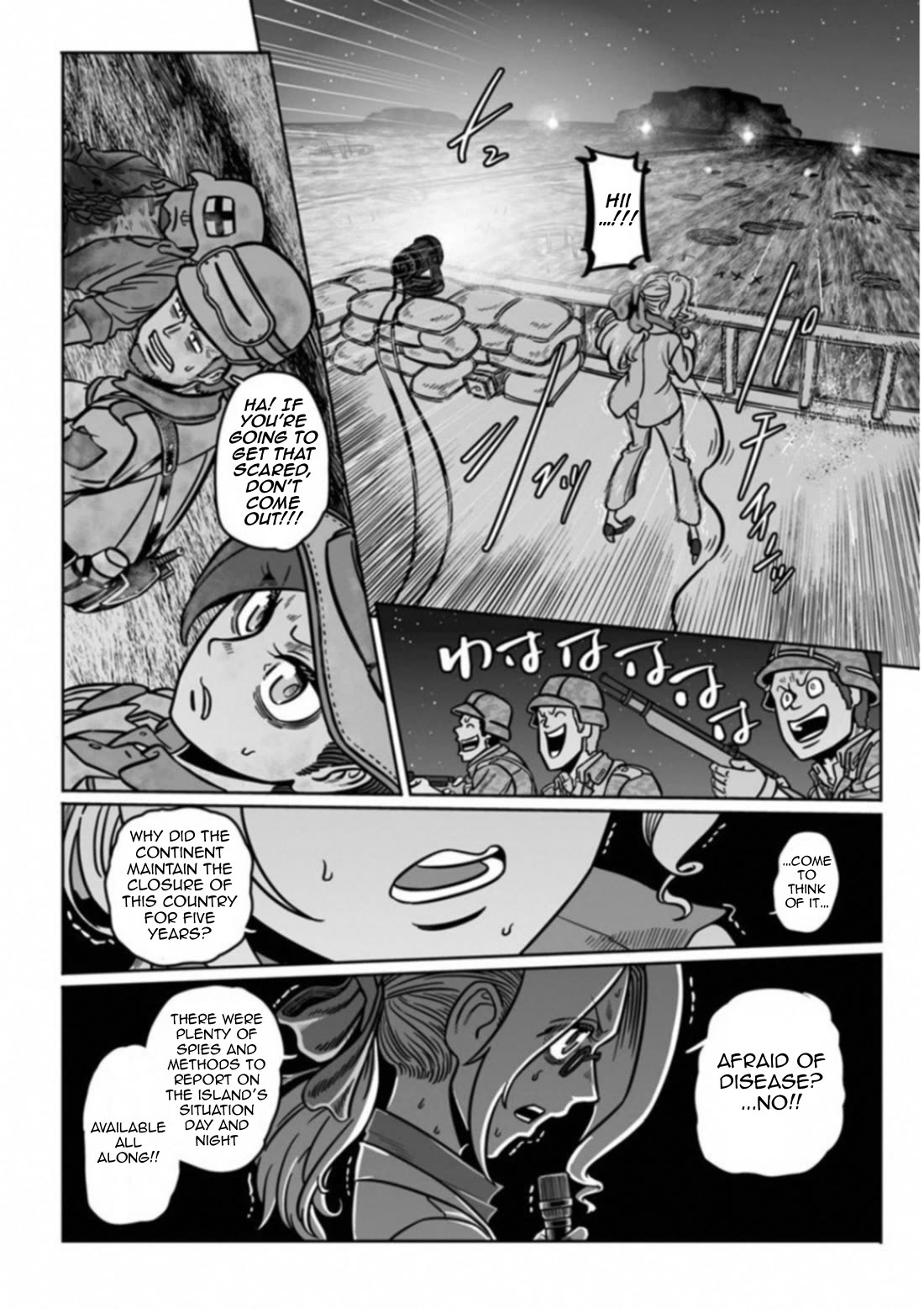 Groundless - Sekigan no Sogekihei Chapter 35 page 23 - Chapter 35: Enchanted By The Crimson Shoes
