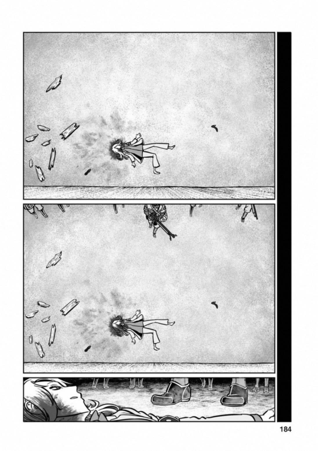 Groundless - Sekigan no Sogekihei Chapter 35 page 36 - Chapter 35: Enchanted By The Crimson Shoes