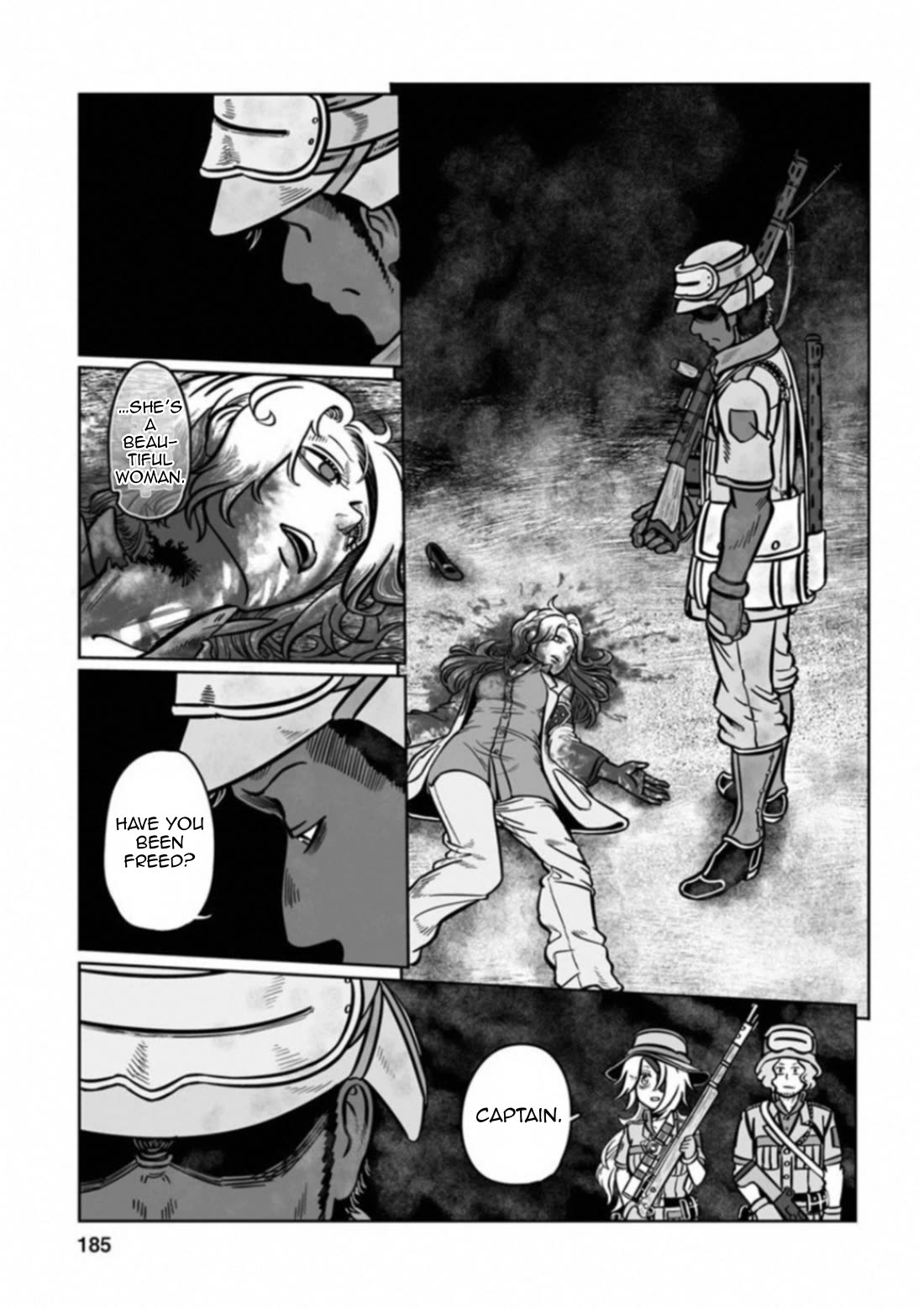 Groundless - Sekigan no Sogekihei Chapter 35 page 37 - Chapter 35: Enchanted By The Crimson Shoes