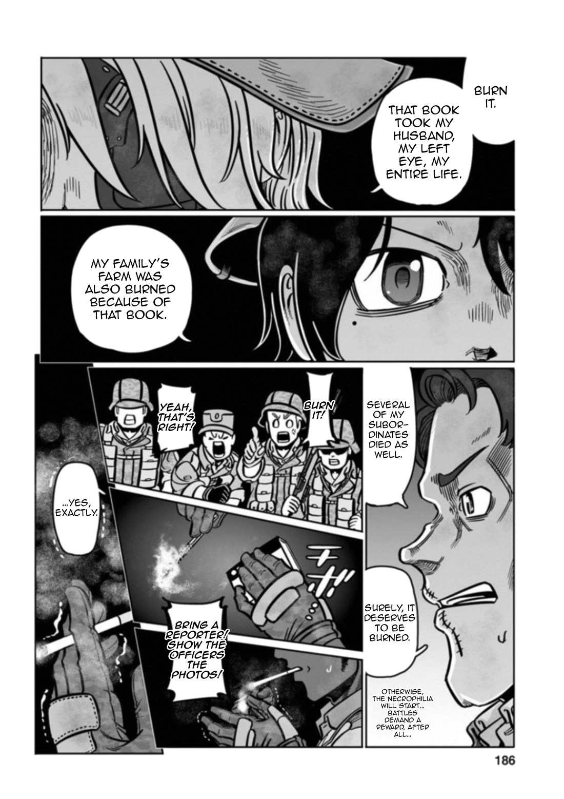 Groundless - Sekigan no Sogekihei Chapter 35 page 38 - Chapter 35: Enchanted By The Crimson Shoes
