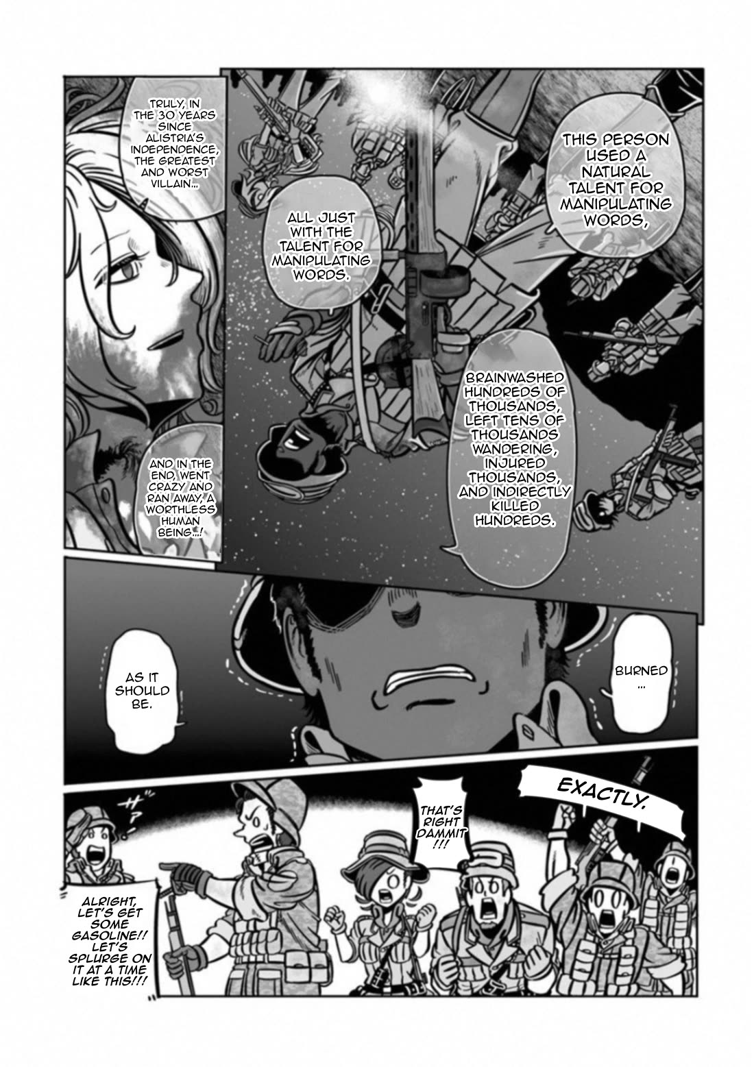 Groundless - Sekigan no Sogekihei Chapter 35 page 39 - Chapter 35: Enchanted By The Crimson Shoes