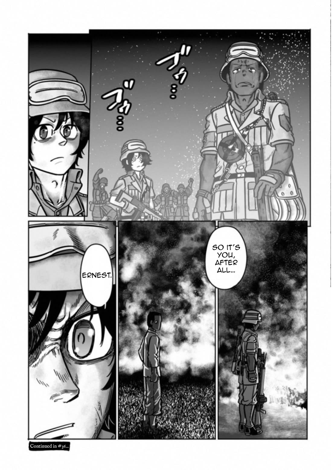 Groundless - Sekigan no Sogekihei Chapter 35 page 43 - Chapter 35: Enchanted By The Crimson Shoes