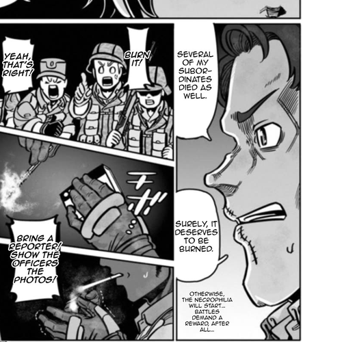 Groundless - Sekigan no Sogekihei Chapter 35: Enchanted By The Crimson Shoes cover