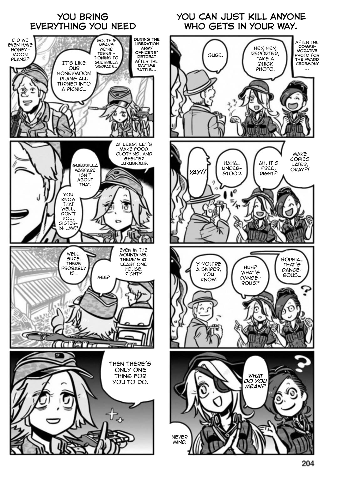 Groundless - Sekigan no Sogekihei Chapter 36 page 13 - Chapter 36: May You Not Be Buried in The Sand