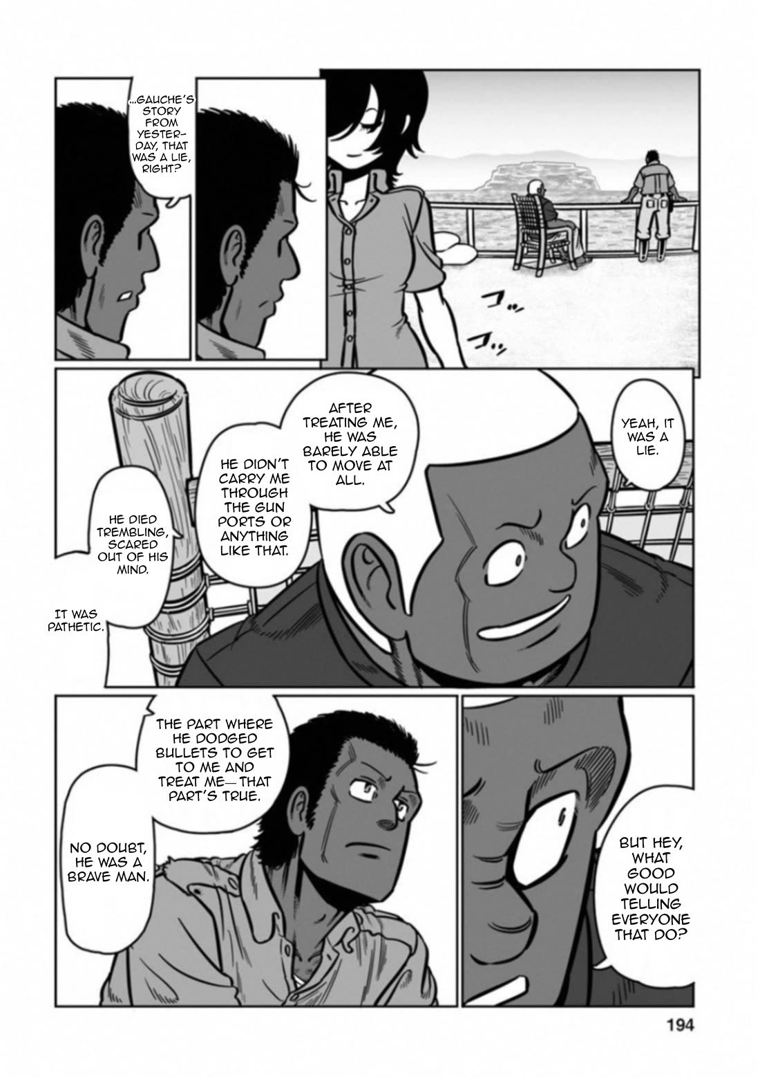 Groundless - Sekigan no Sogekihei Chapter 36 page 3 - Chapter 36: May You Not Be Buried in The Sand