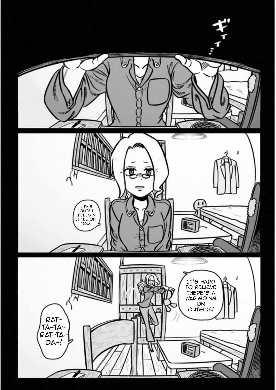 Groundless - Sekigan no Sogekihei Chapter 36 page 7 - Chapter 36: May You Not Be Buried in The Sand