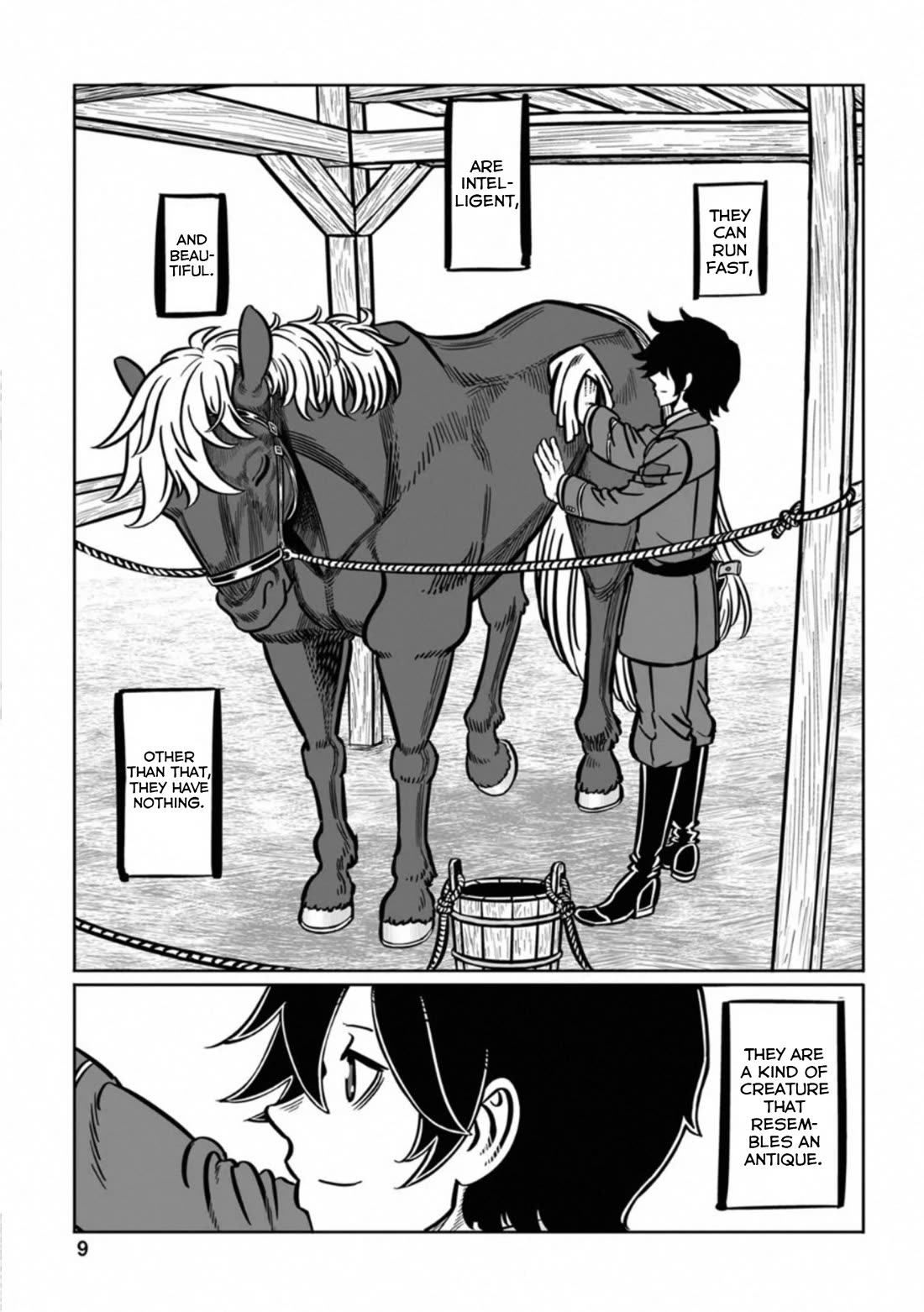 Groundless - Sekigan no Sogekihei Chapter 37 page 10 - Chapter 37: The Failure's Free Time
