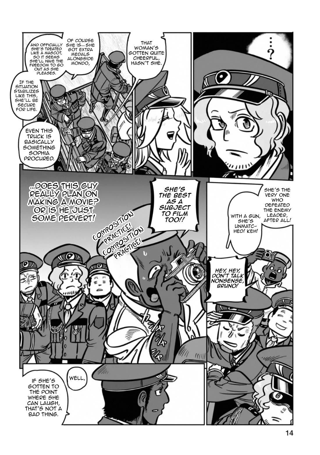 Groundless - Sekigan no Sogekihei Chapter 37 page 15 - Chapter 37: The Failure's Free Time