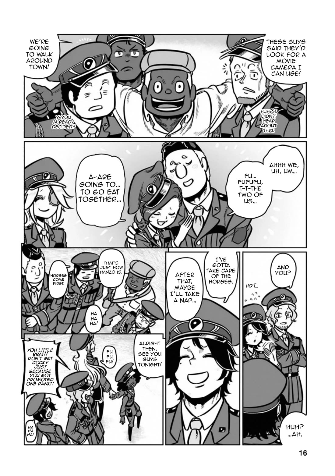 Groundless - Sekigan no Sogekihei Chapter 37 page 17 - Chapter 37: The Failure's Free Time