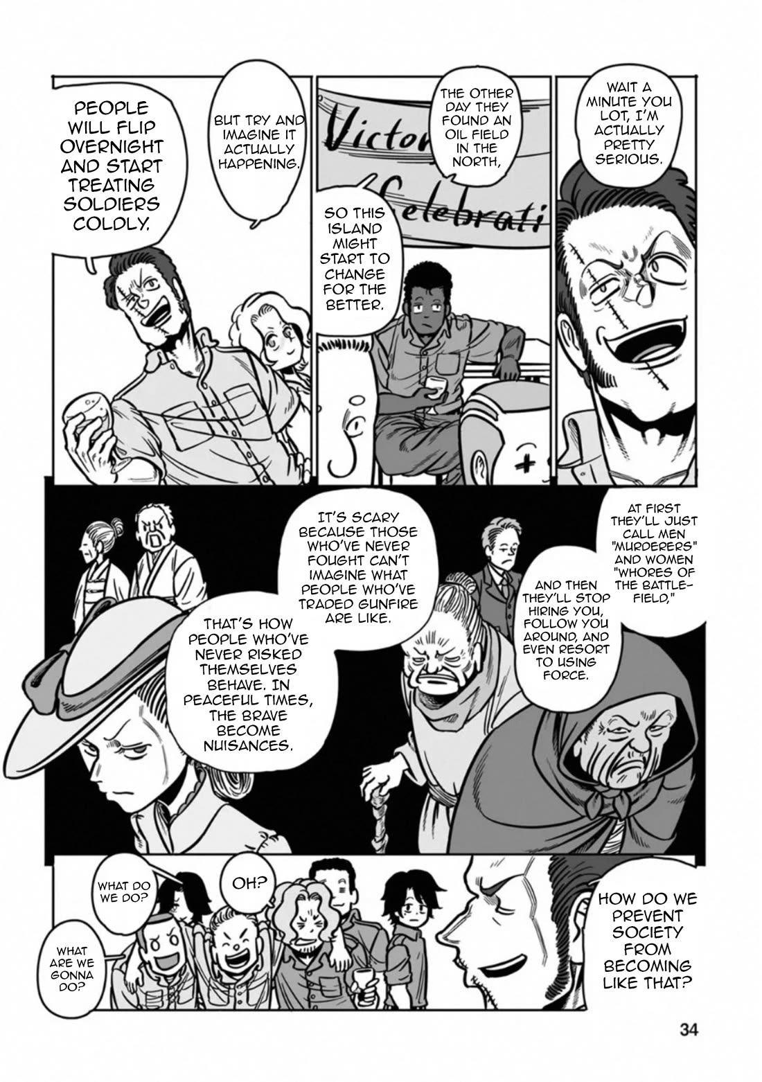 Groundless - Sekigan no Sogekihei Chapter 37 page 35 - Chapter 37: The Failure's Free Time