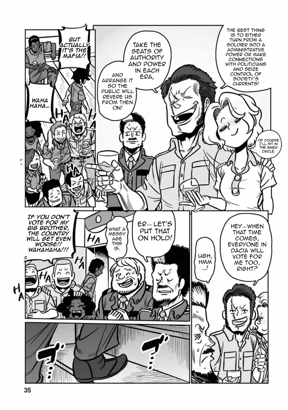 Groundless - Sekigan no Sogekihei Chapter 37 page 36 - Chapter 37: The Failure's Free Time