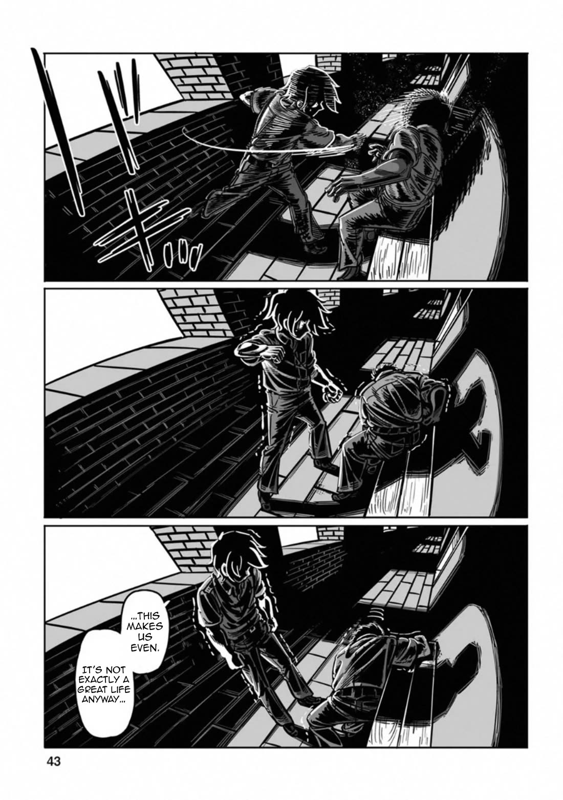 Groundless - Sekigan no Sogekihei Chapter 37 page 44 - Chapter 37: The Failure's Free Time