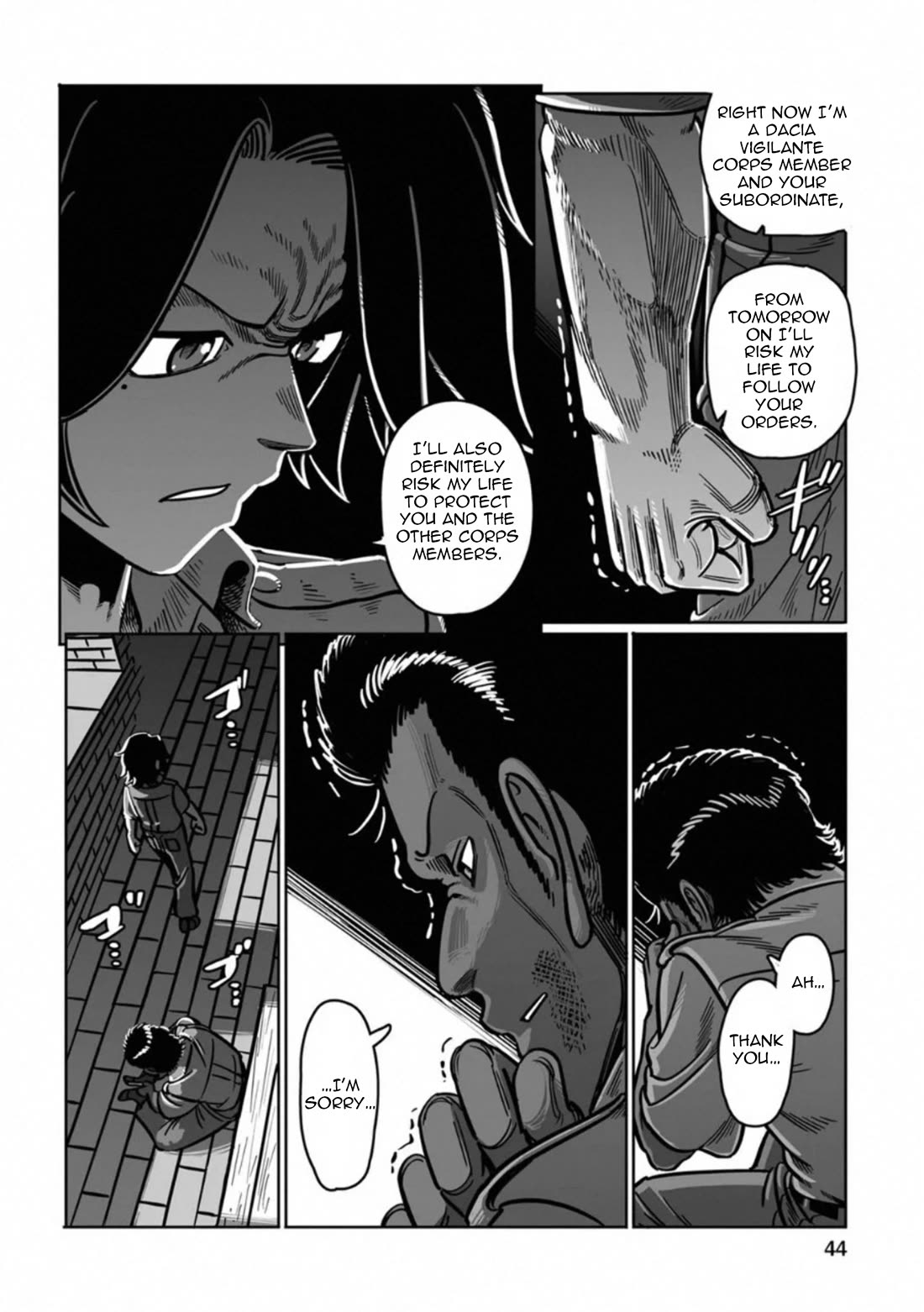 Groundless - Sekigan no Sogekihei Chapter 37 page 45 - Chapter 37: The Failure's Free Time