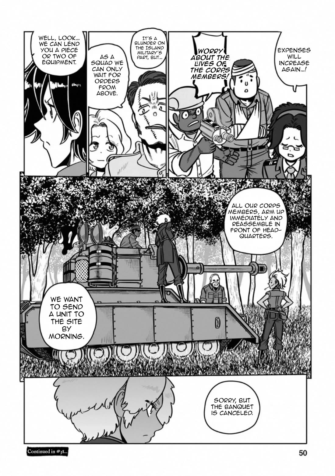 Groundless - Sekigan no Sogekihei Chapter 37 page 51 - Chapter 37: The Failure's Free Time