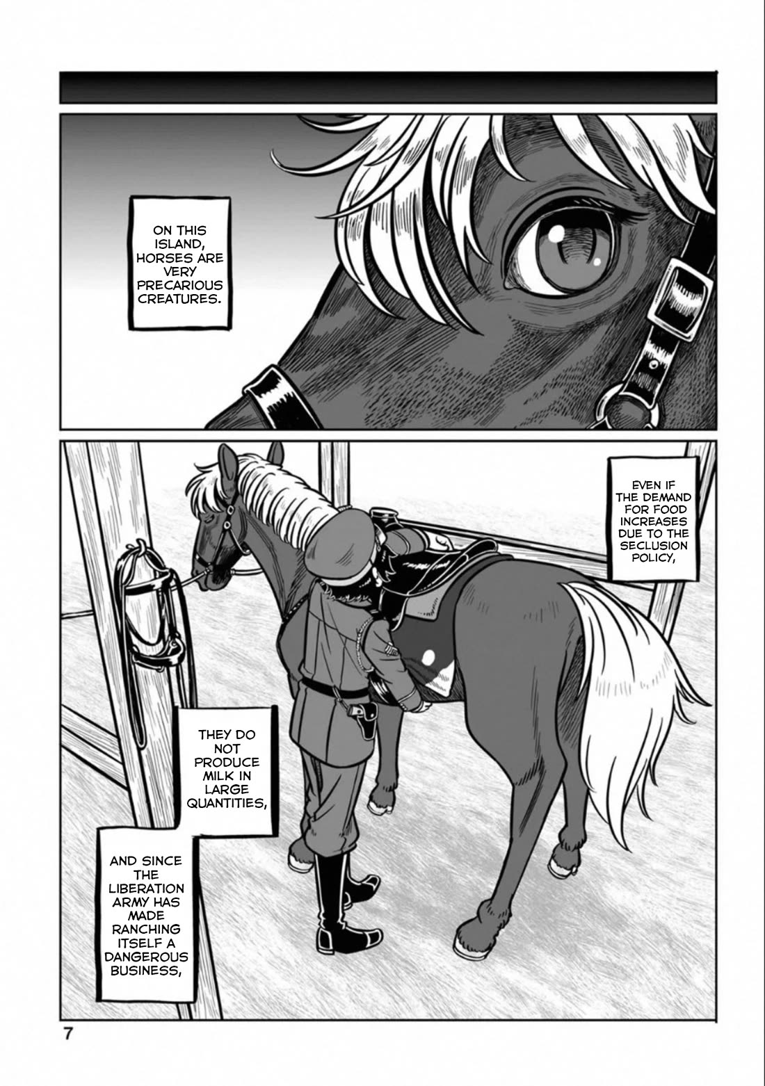 Groundless - Sekigan no Sogekihei Chapter 37 page 8 - Chapter 37: The Failure's Free Time