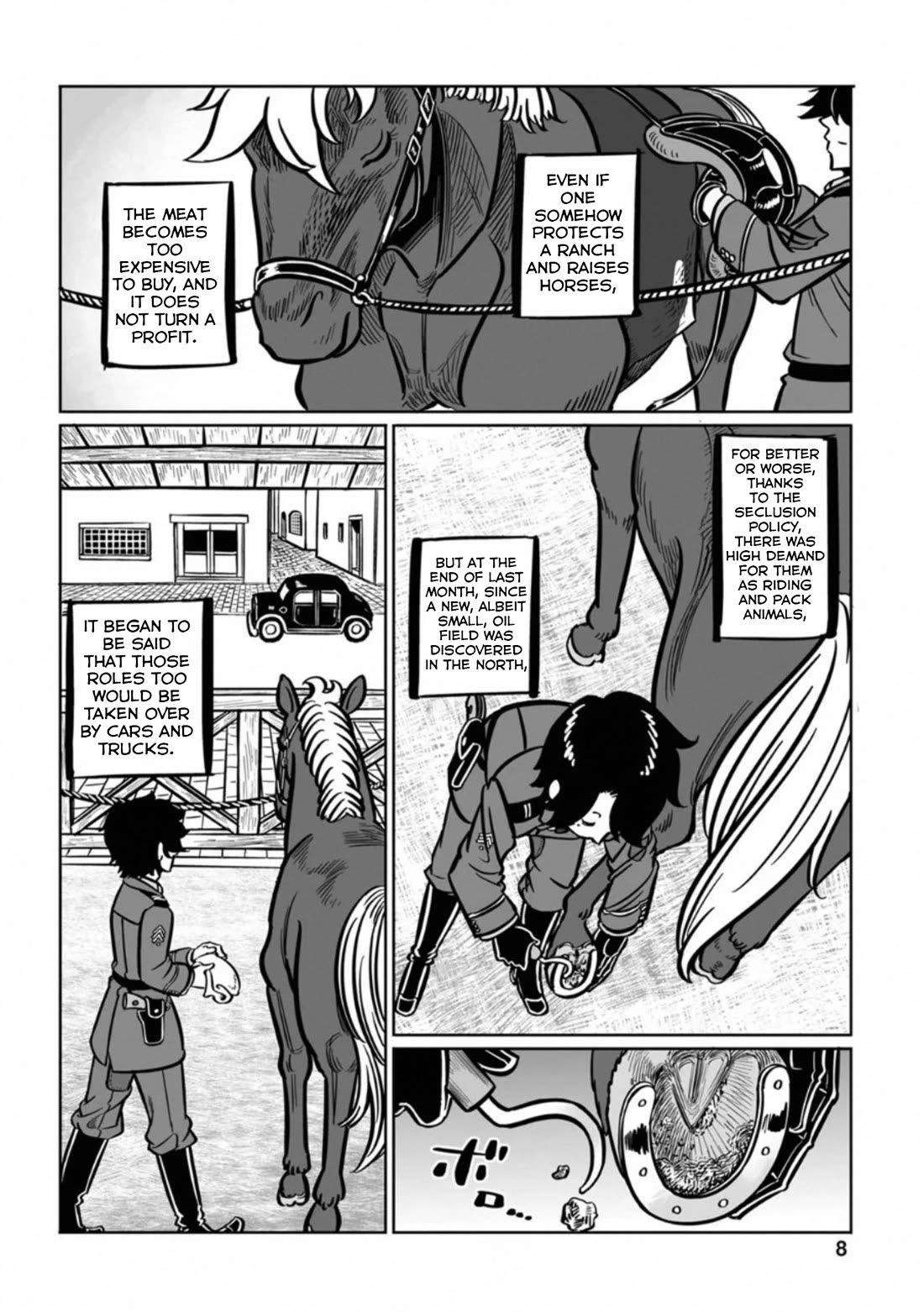 Groundless - Sekigan no Sogekihei Chapter 37 page 9 - Chapter 37: The Failure's Free Time