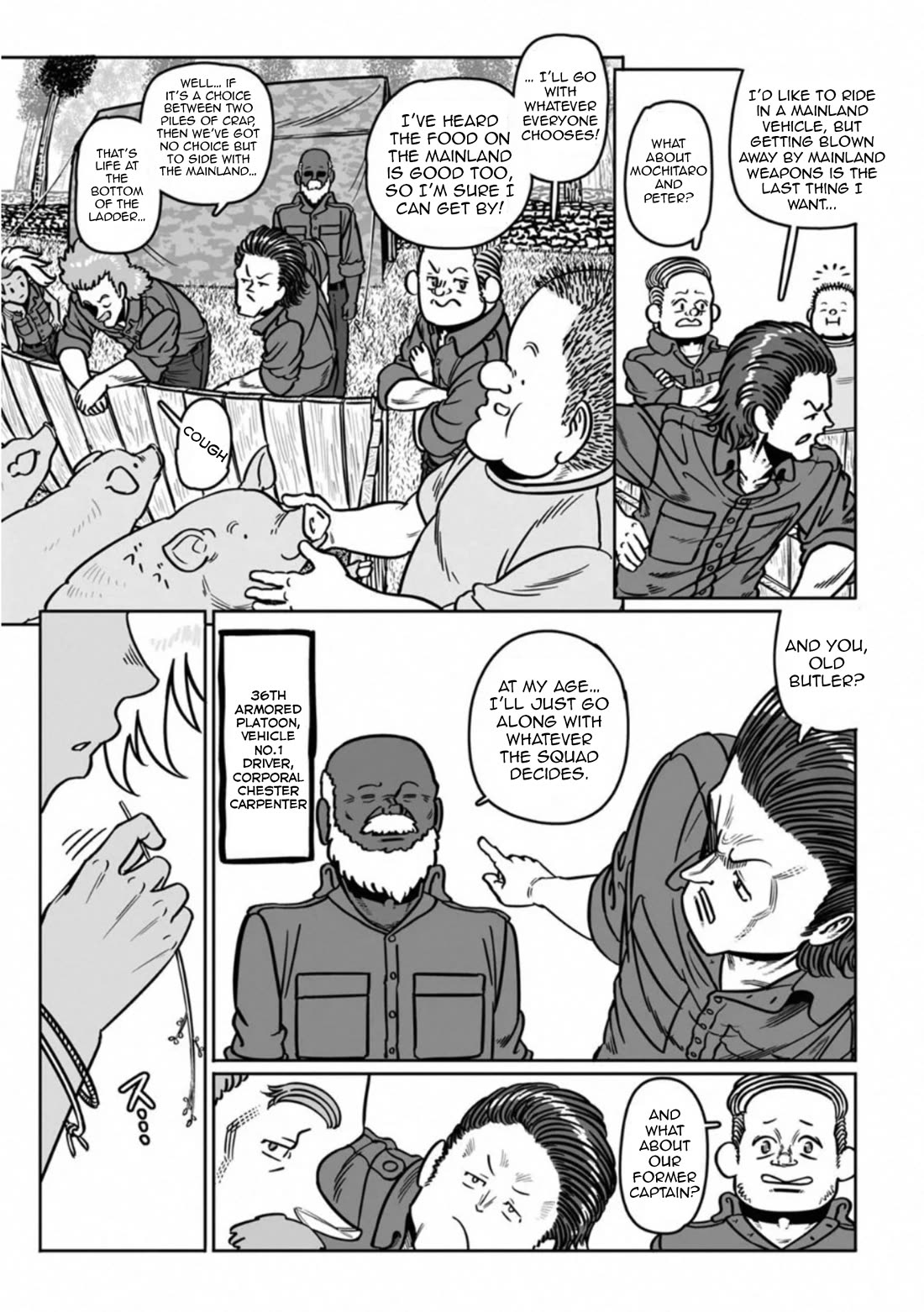 Groundless - Sekigan no Sogekihei Chapter 38 page 10 - Chapter 38: The Opportunist's Distorted Decision
