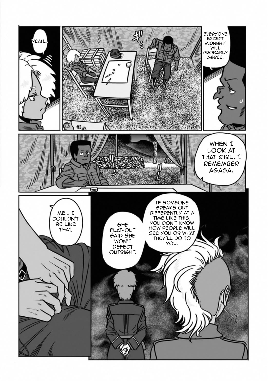 Groundless - Sekigan no Sogekihei Chapter 38 page 13 - Chapter 38: The Opportunist's Distorted Decision