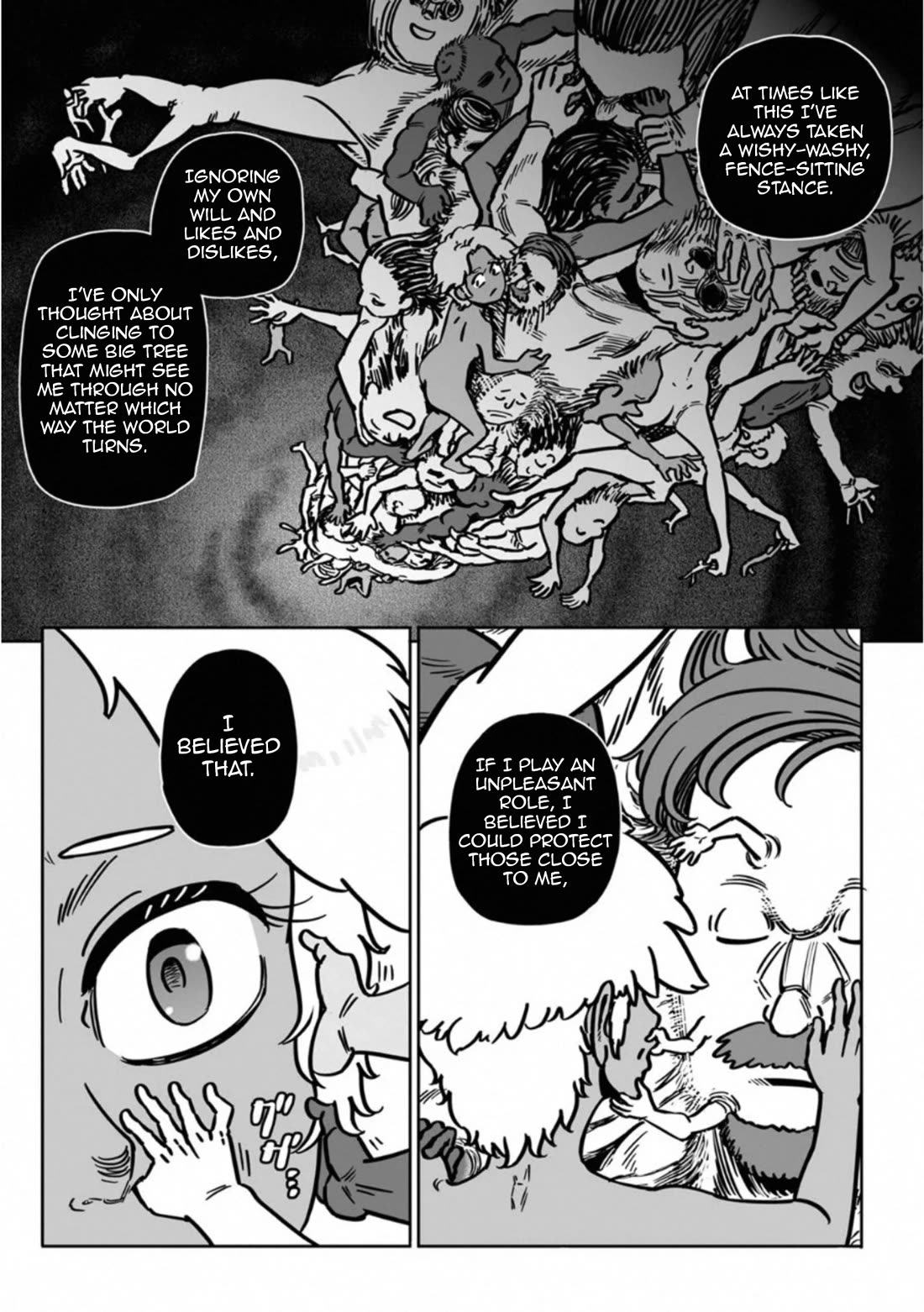 Groundless - Sekigan no Sogekihei Chapter 38 page 14 - Chapter 38: The Opportunist's Distorted Decision