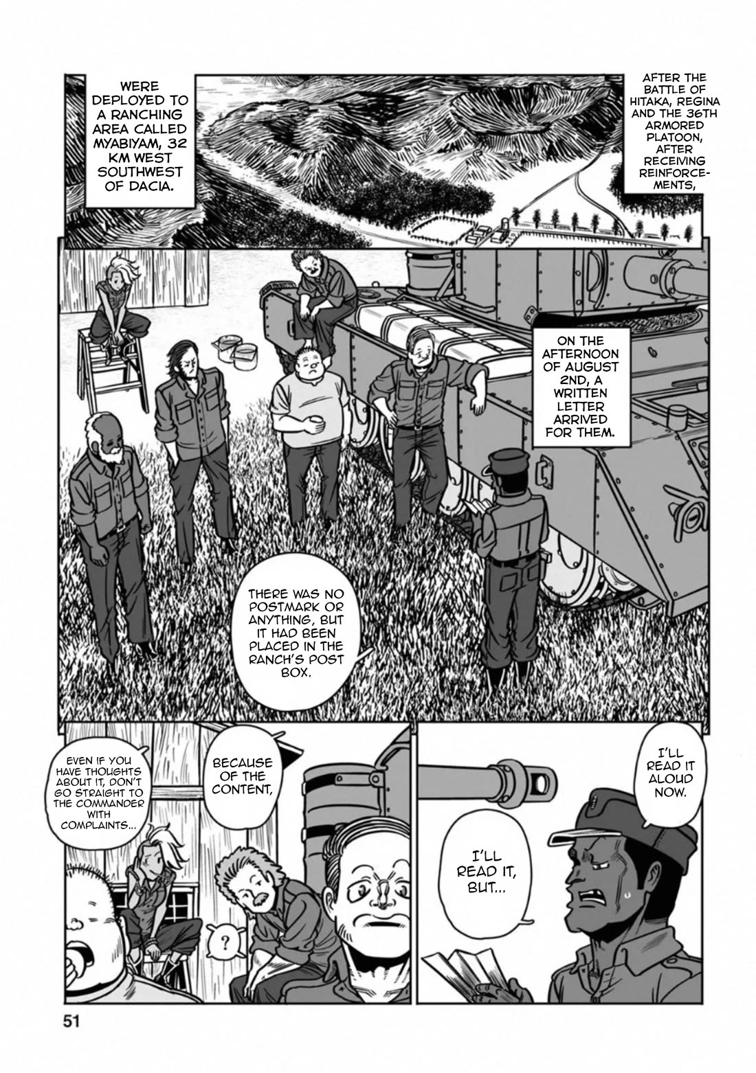 Groundless - Sekigan no Sogekihei Chapter 38 page 2 - Chapter 38: The Opportunist's Distorted Decision