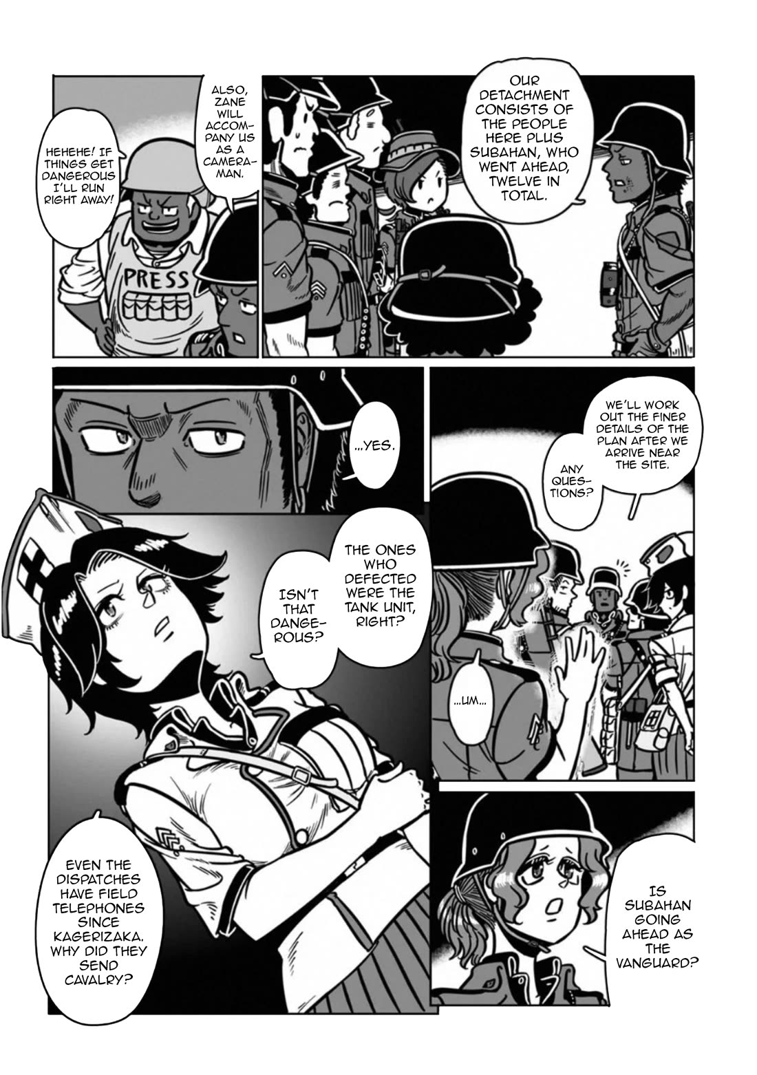 Groundless - Sekigan no Sogekihei Chapter 38 page 21 - Chapter 38: The Opportunist's Distorted Decision