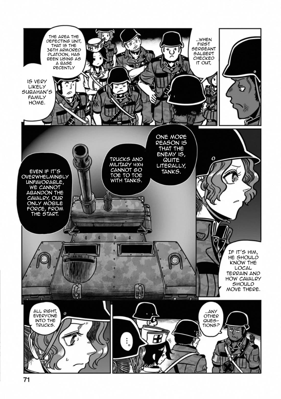 Groundless - Sekigan no Sogekihei Chapter 38 page 22 - Chapter 38: The Opportunist's Distorted Decision