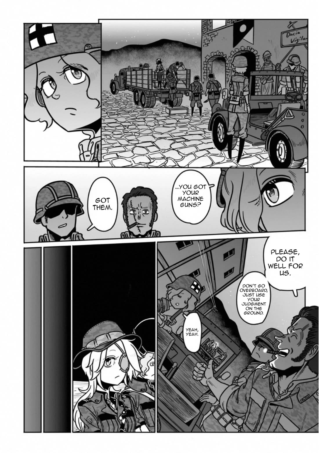 Groundless - Sekigan no Sogekihei Chapter 38 page 23 - Chapter 38: The Opportunist's Distorted Decision