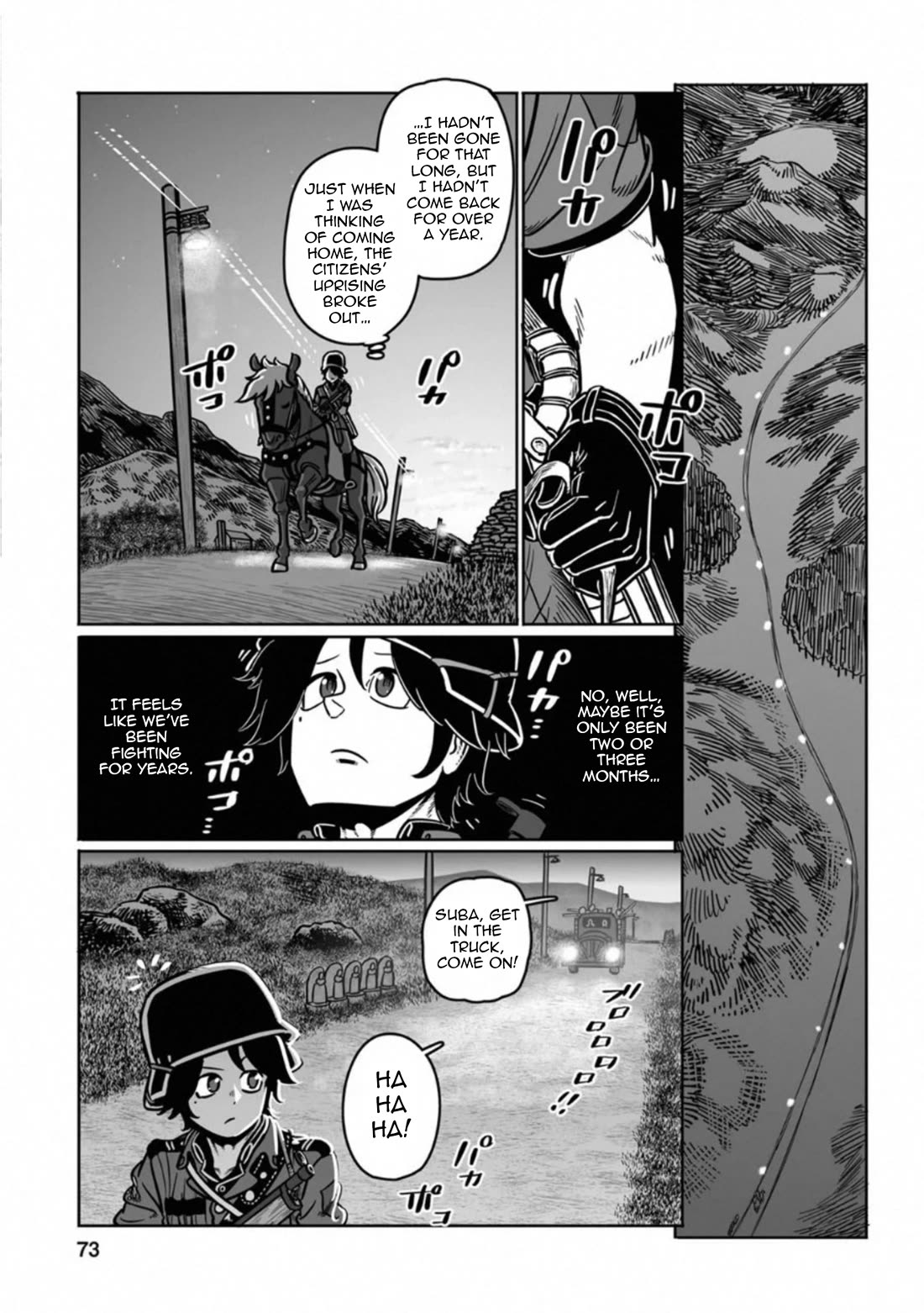 Groundless - Sekigan no Sogekihei Chapter 38 page 24 - Chapter 38: The Opportunist's Distorted Decision