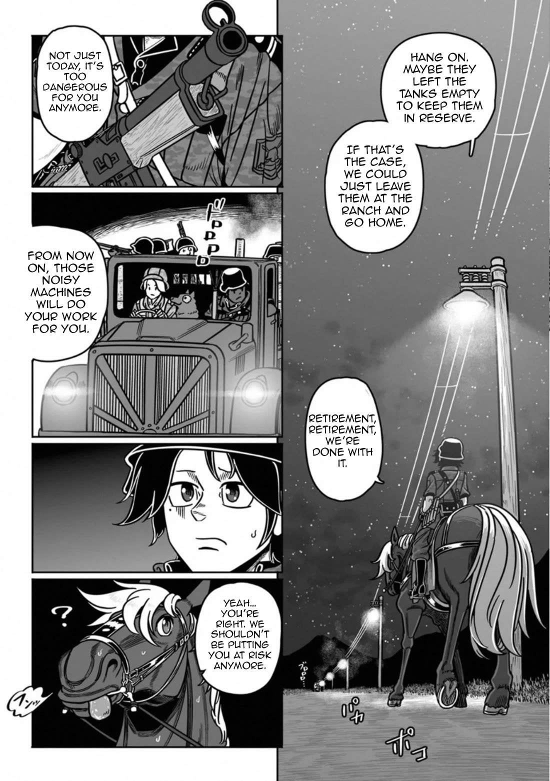 Groundless - Sekigan no Sogekihei Chapter 38 page 26 - Chapter 38: The Opportunist's Distorted Decision