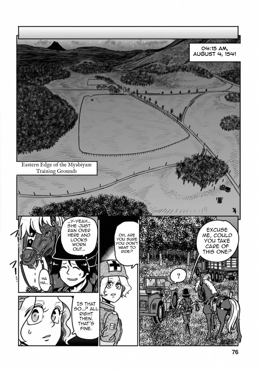 Groundless - Sekigan no Sogekihei Chapter 38 page 27 - Chapter 38: The Opportunist's Distorted Decision