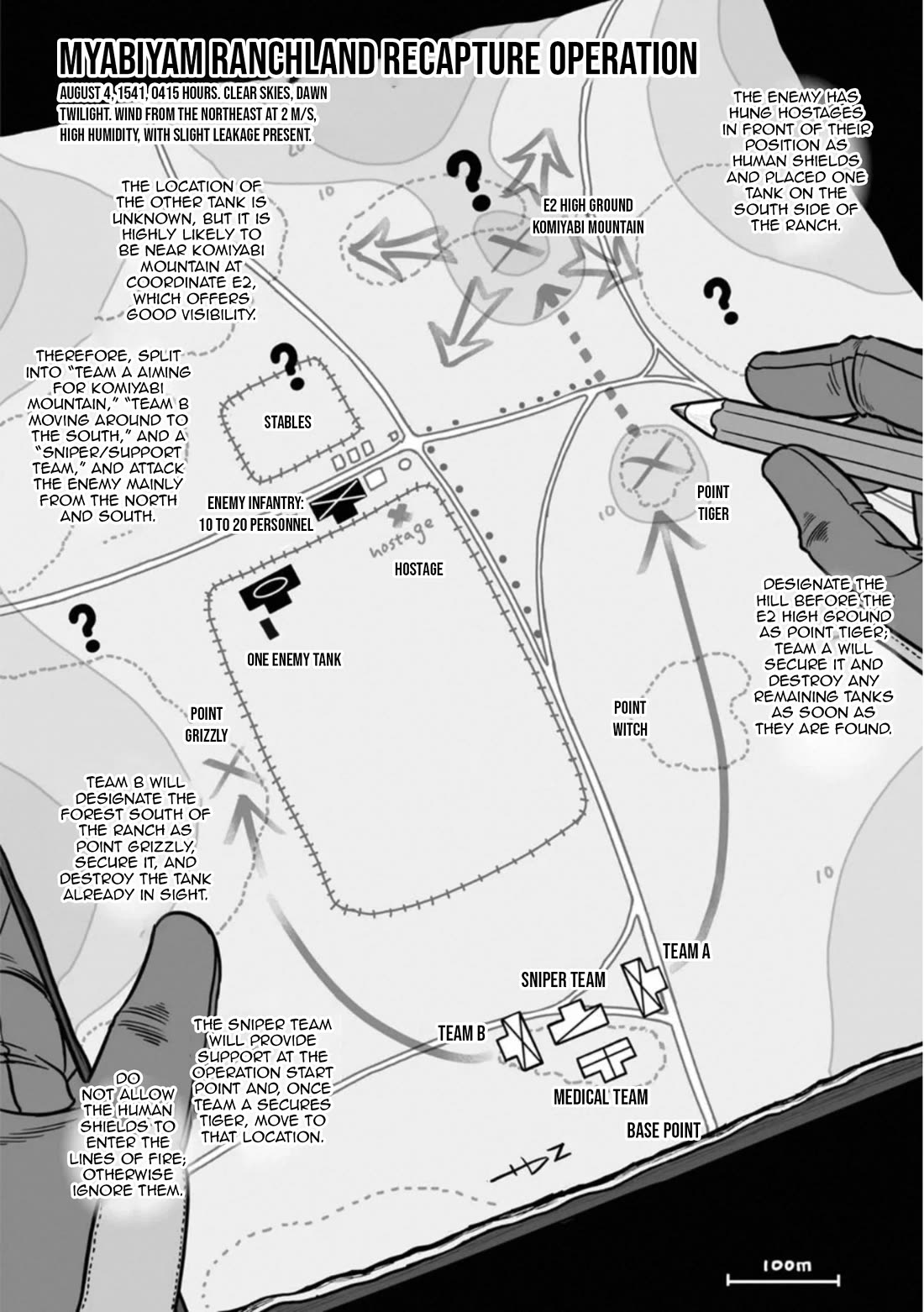 Groundless - Sekigan no Sogekihei Chapter 38 page 31 - Chapter 38: The Opportunist's Distorted Decision