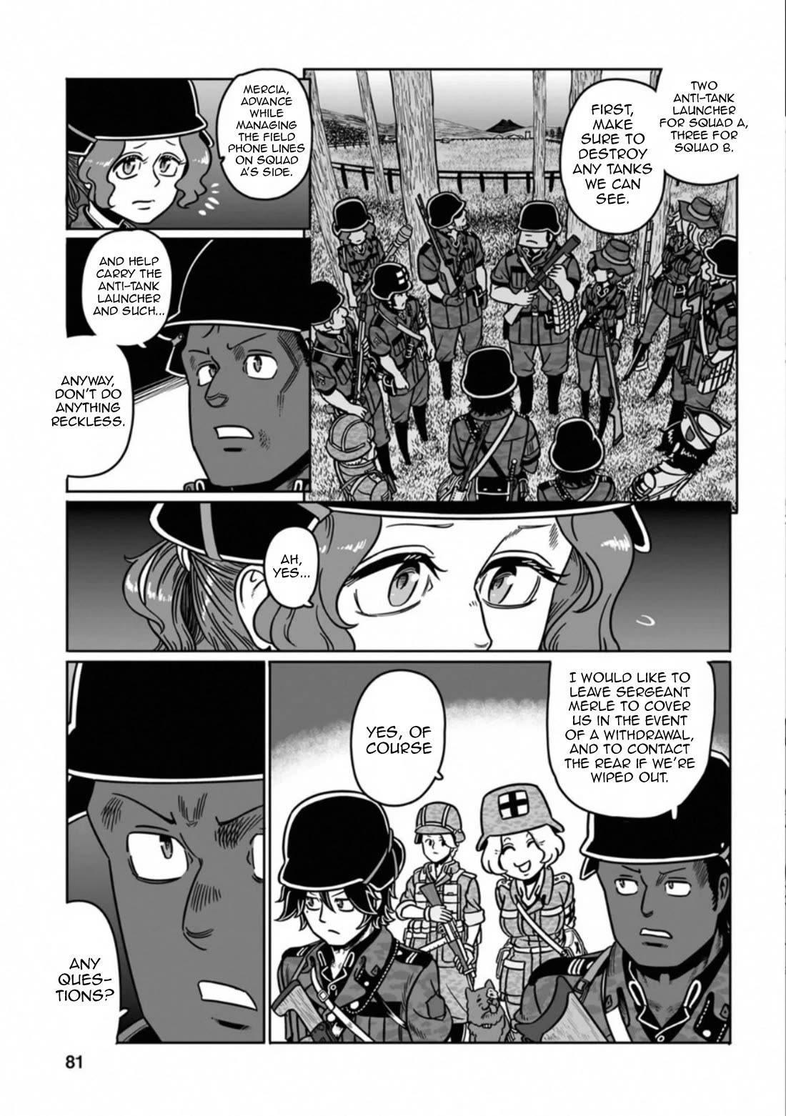 Groundless - Sekigan no Sogekihei Chapter 38 page 32 - Chapter 38: The Opportunist's Distorted Decision