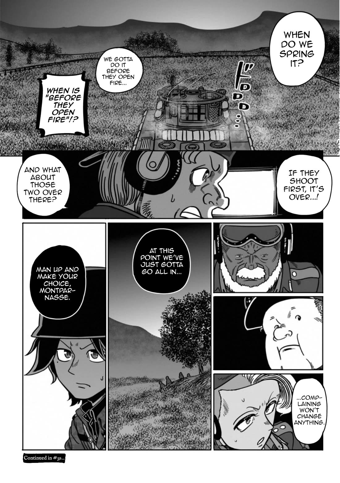 Groundless - Sekigan no Sogekihei Chapter 38 page 35 - Chapter 38: The Opportunist's Distorted Decision