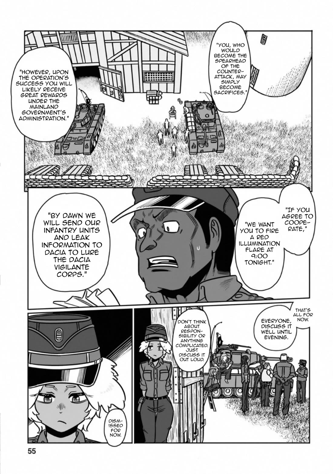 Groundless - Sekigan no Sogekihei Chapter 38 page 6 - Chapter 38: The Opportunist's Distorted Decision