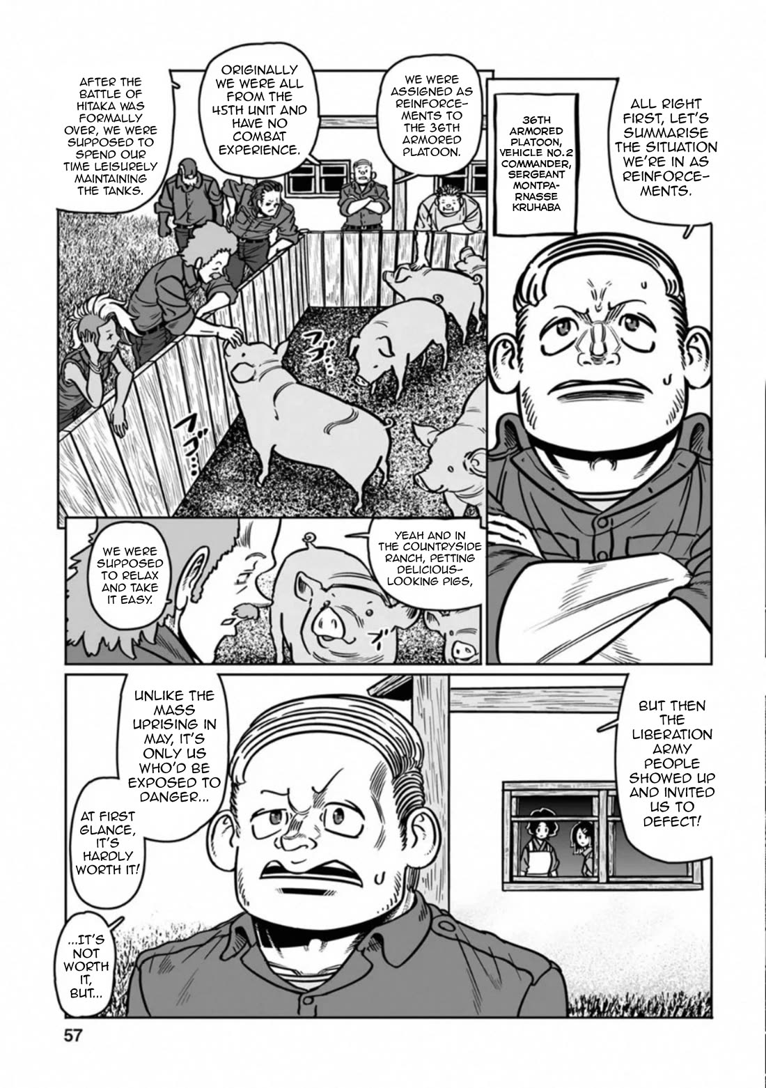 Groundless - Sekigan no Sogekihei Chapter 38 page 8 - Chapter 38: The Opportunist's Distorted Decision