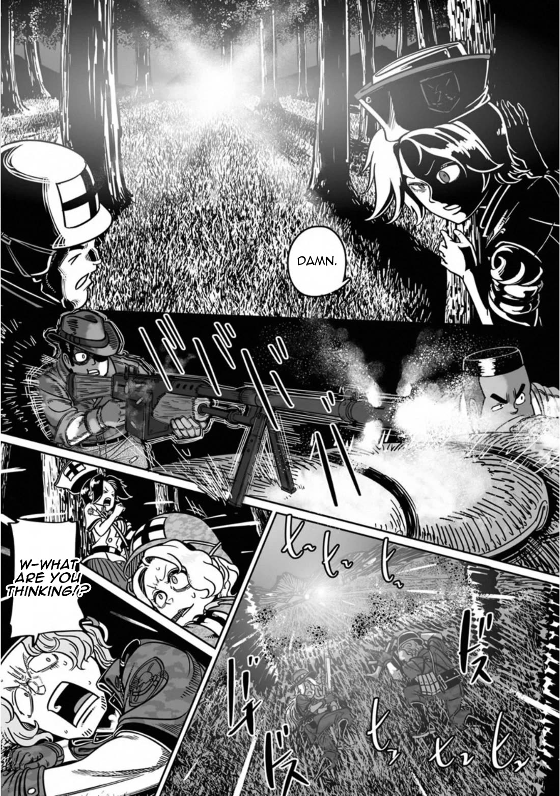 Groundless - Sekigan no Sogekihei Chapter 39 page 10 - Chapter 39: The Flames of Greed and Treason