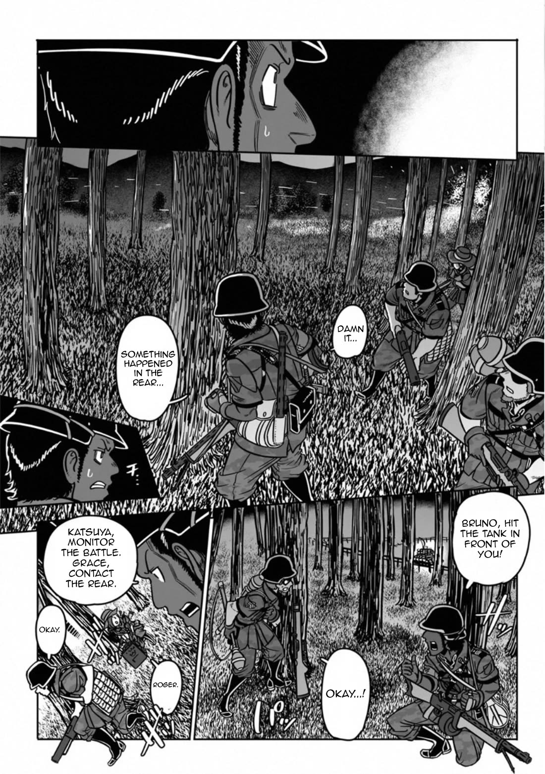 Groundless - Sekigan no Sogekihei Chapter 39 page 15 - Chapter 39: The Flames of Greed and Treason