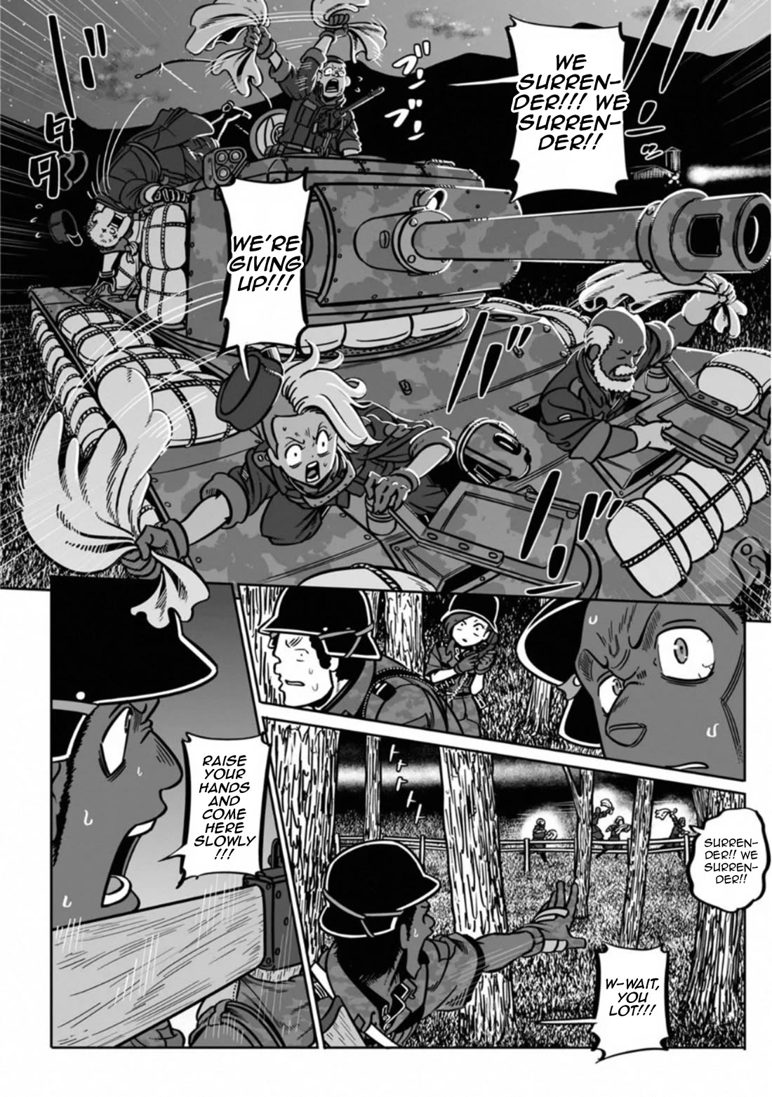Groundless - Sekigan no Sogekihei Chapter 39 page 17 - Chapter 39: The Flames of Greed and Treason