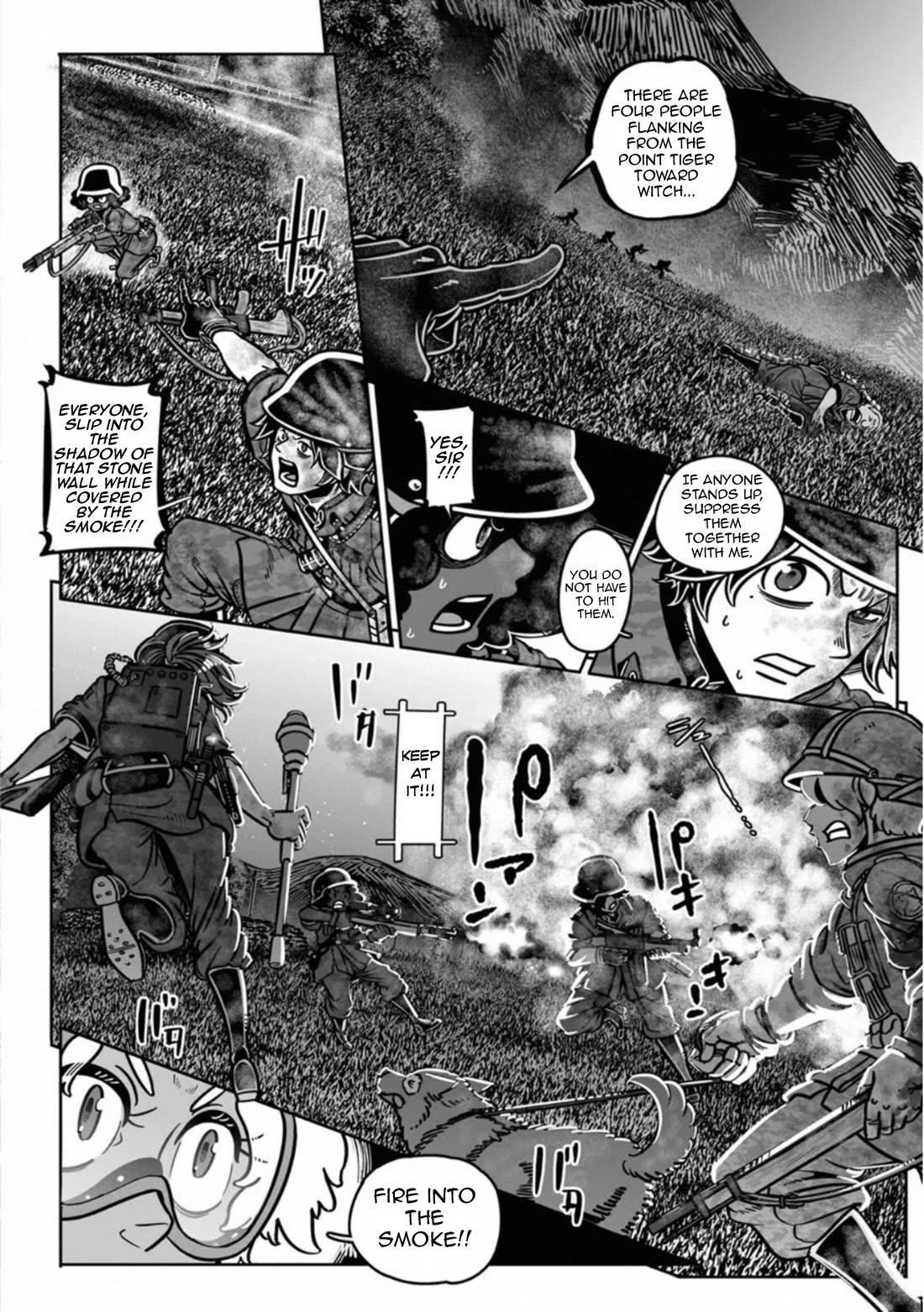 Groundless - Sekigan no Sogekihei Chapter 39 page 23 - Chapter 39: The Flames of Greed and Treason
